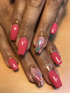 Nice Nail Designs, Spring Nails 2024 Trends Glitter, Silver Nail, Nail Art For Beginners, Diva Nails, Stylish Nails Designs, Nails Colors, Colorful Nails, Dope Nail Designs