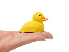 PRICES MAY VARY. Title: Native Wooden Creations Mini Wooden Duck Figurine - Hand-Made, Carving, Decoration, Decoy, Small Animals, Duck Lover (Yellow). Product Type: Categories > Home Décor Products > Home Décor Accents > Collectible Figurines Duck Yellow, Duck Gifts, Baby Duck, Duck Toy, Bird Figure, Figure Statue, Wood Ducks, Eco Friendly Decor, Baby Ducks