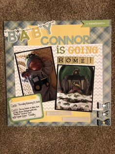 the baby is going home book with pictures