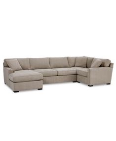 Radley Sectional, Macy Furniture, Chaise Sectional Sofa, Sectional With Chaise, Corner Piece, Fabric Sectional Sofas, Daybed With Storage, Apartment Sofa, Daybed With Trundle