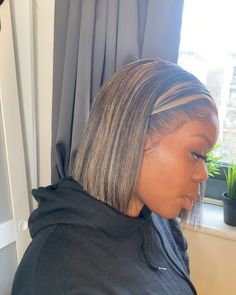 @fblhaircollection on Instagram: “Loving this cut & colour combination😍  Frontal unit + colour available to book through ad ons” Underlights Hair, Birthday Hair, Dyed Natural Hair, Hair Appointment, Hair Laid, Short Blonde Hair, Colour Combination, Love Hair, Scarf Hairstyles