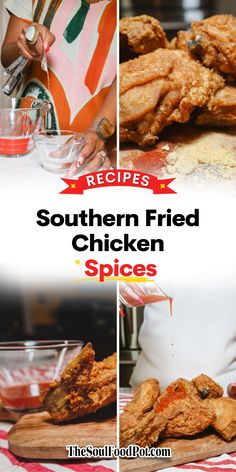 What is the secret to fried chicken?

The key to making delicious Southern fried chicken is to find the right Southern fried chicken spices to make a seasoning blend. 

Fried chicken spices are great for chicken breasts, chicken wings, chicken thighs, chicken tenders, or even a whole chicken! What is the secret to fried chicken? The key to making delicious Southern fried chicken is to find the right Southern fried chicken spices to make a seasoning blend. I've gotchu step-by-step. Start HERE! Dinner Southern, Wings Chicken, Spices Recipes, Best Lunch Recipes, Thighs Chicken, Best Crockpot Recipes