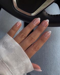 Short French Nails, Colorful Nails, Pearl Nails, Sleeping Habits, Prom Nails