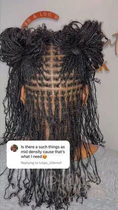 Braided & Loc’d on Instagram: “Twists where sis?! The twists are literally disappearing as my 4 month old Belle Microloc twists bud, swell, and mature! This is the…” Braid Loc Styles, Micro Loc Grid Pattern, Micro Locs Curly Ends, Micro Loc Grid, Beads On Mini Twist, How To Maintain Micro Twist, Spiral Micro Twist, Microloc Styles, Silk Press Hair