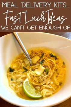 are meal kits worth it Noodle Recipes For Kids, Noodle Recipes Vegetarian, Homemade Noodle Recipes, Easy Noodle Recipes, Work Lunch Meal Prep, Healthy Noodle Recipes, Noodle Recipes Homemade, Meal Prep Lunch Box