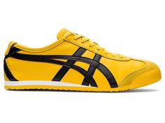 Tiger Shoes, Tiger Mexico 66, Onitsuka Tiger Mexico 66, Mexico 66, Kill Bill, Nike Dunk High, Kaia Gerber, Yellow Shoes, Air Jordan 3