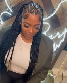 Trending Hairstyles Braids, Cute Hairstyles Braided, Braids Heart, Heart Braids, Braids Long, Hairstyles Trending, African Hair Braiding Styles, Box Braids Hairstyles For Black Women