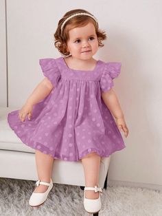 Simple Baby Dress Pattern, Dress For Baby Girl, Baby Summer Dresses, Baby Girls Dresses, Baby Frock Pattern, Baby Girls Dress, Dress Baby Girl