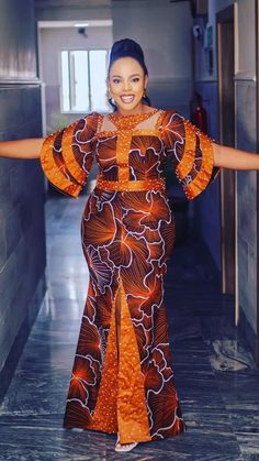 Latest Style For Ankara Long Gown, Elegant Ankara Dresses Long, 2023 African Dresses, Lastest Style For Ankara Long Gown 2022, Kitenge Designs For Older Women Long, Latest Ankara Gown Style For Women, Kitenge Designs African Style Ankara Woman Dresses, Woman Ankara Style, Bitengi Fashions For Ladies