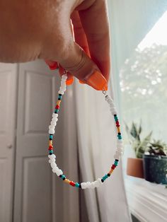 matches great with the western choker! Western Beaded Jewelry Diy, Western Bead Bracelet Ideas, Western Bracelet Ideas, Western Beaded Bracelets, Country Bracelets, Diy Western Jewelry, Western Fashion Jewelry, Western Jewellery, Western Bracelets