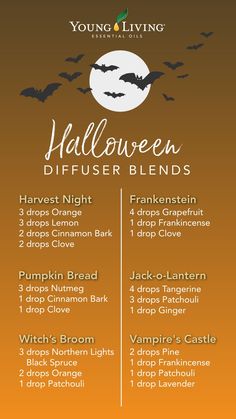 Halloween Diffuser Blends, Lavender Halloween, Halloween Diffuser, Northern Lights Black Spruce, Vampire Castle, Purposeful Living, Black Spruce