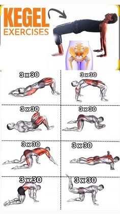 an image of a poster showing how to do the same exercises for each individual body