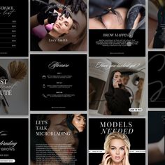 Make your Instagram posts stand out with these luxurious microblading post templates! Our custom-designed templates are perfect for showcasing your PMU service. They feature modern, eye-catching designs that will draw attention and impress your followers. Plus, they're easy to customize and make your own! Show off your skills and make your posts stand out with these stunning templates. So if you're ready to take your Instagram game to the next level, purchase one of our microblading Instagram templates today and start creating content that will make your followers swoon! ➡ What's included ☑ 60 Instagram post templates ( 1080px x 1080px ) ☑ 60 Matching Instagram story templates ( 1080px x 1920px ), ( same design as the post templates) ☑ A PDF with instructions to access the templates ➡ Type Microblading Post, Microblading Instagram, Instagram Post Aesthetic, Pmu Brows, Engagement Marketing, Instagram Games, Perfect Brows, Etsy Instagram, Graphic Design Tips