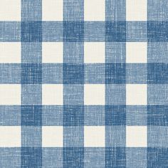 a blue and white checkered fabric background