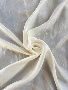 the white fabric is very soft and smooth