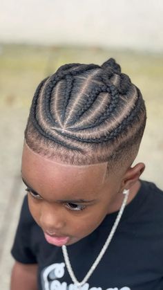 New Braid Hairstyles, Braid Hairstyles For Kids, Boy Braid Styles, Cornrow Styles For Men, Cornrow Braids Men, Braid Tutorials, Boy Braids, Braids With Fade