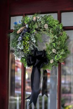 A beautiful, simple, tasteful, and heartfelt symbol of grief during the winter or holiday season.  Not a typical winter or holiday wreath, this wreath is more subdued and classic, relaying your love and honoring your loved one during the mourning season of grief.  A lovely gift for yourself or a friend or family member, the mourning wreath is so heartfelt and welcomed by those who are grieving.  It truly helps in the healing process as it is an outward symbol of your grief to the outside world.  So many of my clients who give this as gift, instead of a plant or flowers at the funeral, are told that it is the most loving gift; and the giver is remembered each time they see it on their door. The Healing Process, Wreath Winter, Loving Gifts, The Giver, Outside World, Holiday Wreath, Winter Wreath, Healing Process, Door Wreath Hanger