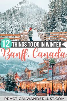 the top things to do in winter in banff, canada