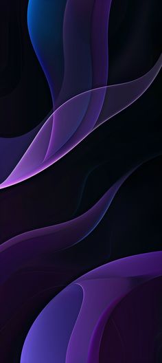 an abstract purple and blue background with wavy lines