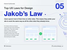 the top ux laws for design jakob's law