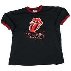 Size: Unisex Xl Condition: Pre-Owned Gently Used Condition Rolling Stones Shirt, Shirts Vintage, Vintage Rock, Ringer Tee, Minimalist Wardrobe, Concert Tshirts, Concert Tees, Wardrobe Basics, Tour T Shirts