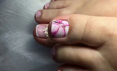 PINK PEDICURE IDEAS Pedicure Designs