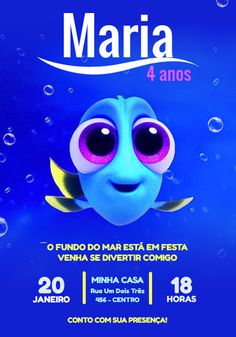 an advertisement for the movie finding nemo, which is being shown in spanish and english