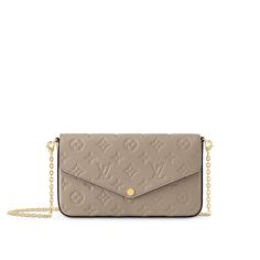 Félicie Pochette Monogram Empreinte Leather - Women - Small Leather Goods | LOUIS VUITTON ® Louis Vuitton Felicie Pochette, Sac Louis Vuitton, Pochette Louis Vuitton, Louis Vuitton Felicie, Mom In Law, Expensive Things, Micro Bags, Bday Wishlist, Birkenstock Boston Shearling