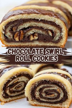 These soft and buttery cookies are rolled with a rich chocolate filling, creating the perfect swirl of flavor! Great for holidays, tea-time, or any special occasion. Try this irresistible recipe today! 🌟🍫 #ChocolateRollCookies #HolidayTreats #BakingLove #CookieRecipes