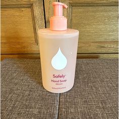 Nwt Safely Hand Soap Hand Soap, Sephora, Bath And Body, Soap, Bath, Pink, Color