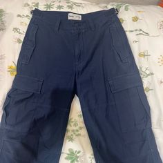 Wore These Like 3 Times, Basically Brand New. Aritzia Tna Jumpsuit, Aritzia Pants, Navy Blue Color, Pant Jumpsuit, Color Blue, Pants For Women, Navy Blue, Blue Color, Size Medium