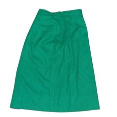 Not sure when this is from handmade and unfinished lining as seen in the photos not sure of material but feels like wool or polyester felt zipper on back size xs: 11" waist (high-waisted) 24" long Green Long Skirt, Long Green Skirt, Vintage Midi Skirt, Bright Green, Long Skirt, Midi Skirt, Art Collection, Womens Skirt, Bathing Beauties