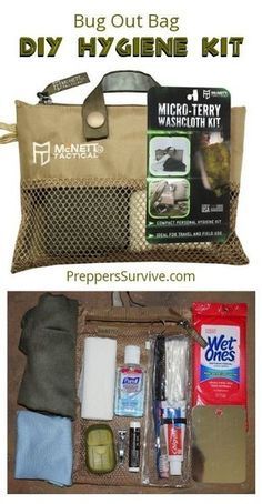 Diy Hygiene, Hygiene Kit, Camping Kitchen, Emergency Preparedness Kit, Survival Bag, Camping Kit, Survival Supplies, Survival Quotes, Emergency Preparation