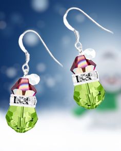 The perfect gift for the Grinch that your list! Our Grinch-mas Christmas Earring Kit is made out of Genuine Swarovski Crystal, combined with .925 Sterling Silver Findings. Each of or Holiday Kit contains materials to complete 1 set of earrings.The perfect gift for the Grinch that your list! Our Grinch-mas Christmas Earring Kit is made out of Genuine Swarovski Crystal, combined with .925 Sterling Silver Findings. Each of or Holiday Kit contains materials to complete 1 set of earrings. Diy Earrings Dangle, Cute Beads, Halloween Kit, Swarovski Pendant, Earring Kit, Artistic Wire, Christmas Bead, Bracelet Kits, Ornament Kit