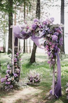 the wedding ceremony decoration is displayed on an instagramture for pinterest com