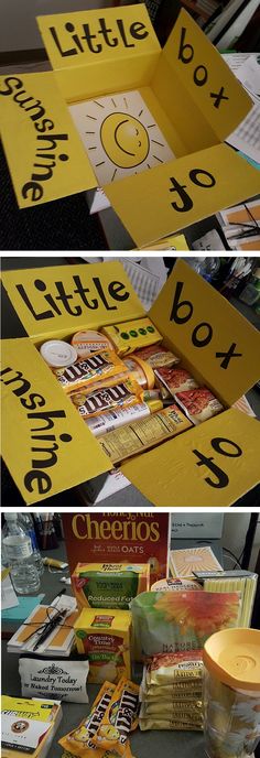 there are many different pictures of books on the table and one has a yellow box that says little boy