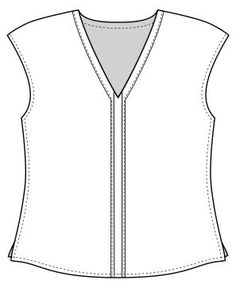 a women's vest pattern