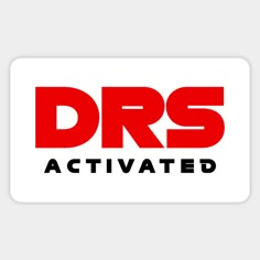 the logo for drs activated