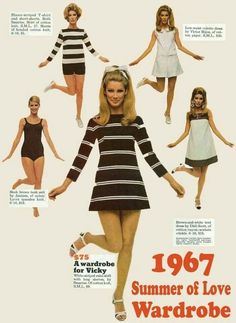 60s Fashion Trends, 1960 Fashion, Rok Mini, Sixties Fashion