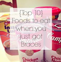 Soft Food For Braces, Braces Friendly Recipes, Soft Foods To Eat, Braces Food, After Braces, Braces Pain, Adult Braces, Kids Braces, Braces Tips