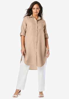 Linen Mega Tunic Tunics For Women, Plus Size Linen, Thermal Sweater, Swimsuits For All, Ladies Of London, Sporty Look, Tunic Sweater, Cardigan Tops, Plus Size Tops