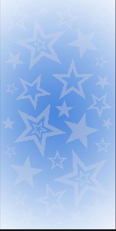 an abstract blue and white background with stars