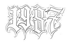 the word hope written in cursive writing on a white background with black ink