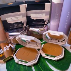 Fenty Beauty Powder Foundation 420 and 430 Fenty Beauty Powder, Turtle Love, Powder Foundation, Fenty Beauty, All Things Beauty, Makeup Products, Beauty Blog, Beauty Fashion, A Love