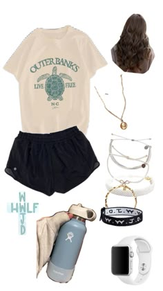 Summer Outfits For Teens, Trendy Summer Outfits, Lazy Day Outfits