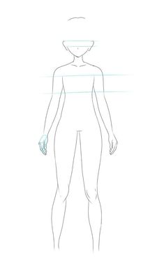 the outline of a person's body with hands on their hips and arms outstretched