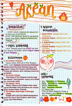 Materi Kls 6, Materi Kelas 6, Materi Kelas 7, Catatan Aesthetic, How To Write Neater, School Materials, Notes Inspiration