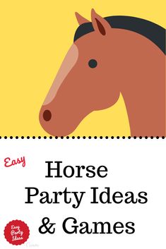 horse party ideas and games for kids