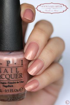 O P I Nail Colors, Manicure Monday, Nature Nails, The Beauty Department, Nails Polish, Opi Nail Lacquer, Nails Desing