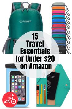 travel essentials for under $ 20 on amazon